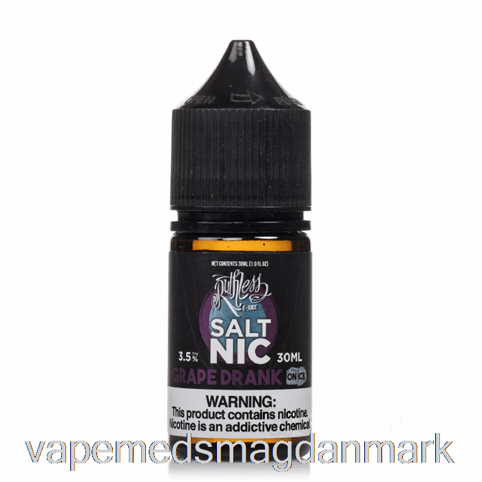 Vape Uden Nikotin Drue Drak På Is - Hensynsløst Salt - 30ml 10mg